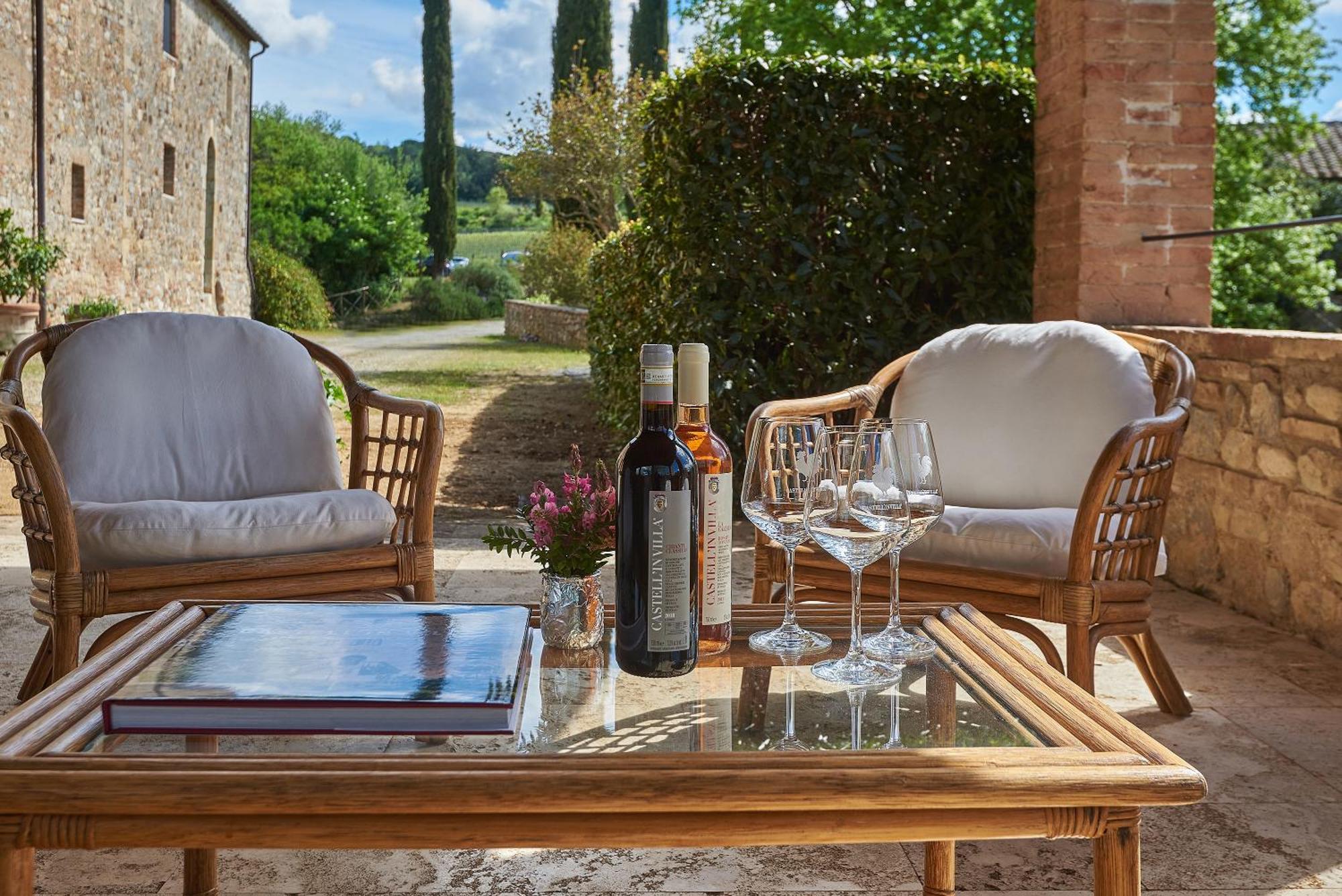 La Gazzara Castell'In Villa Castelnuovo Berardenga Εξωτερικό φωτογραφία