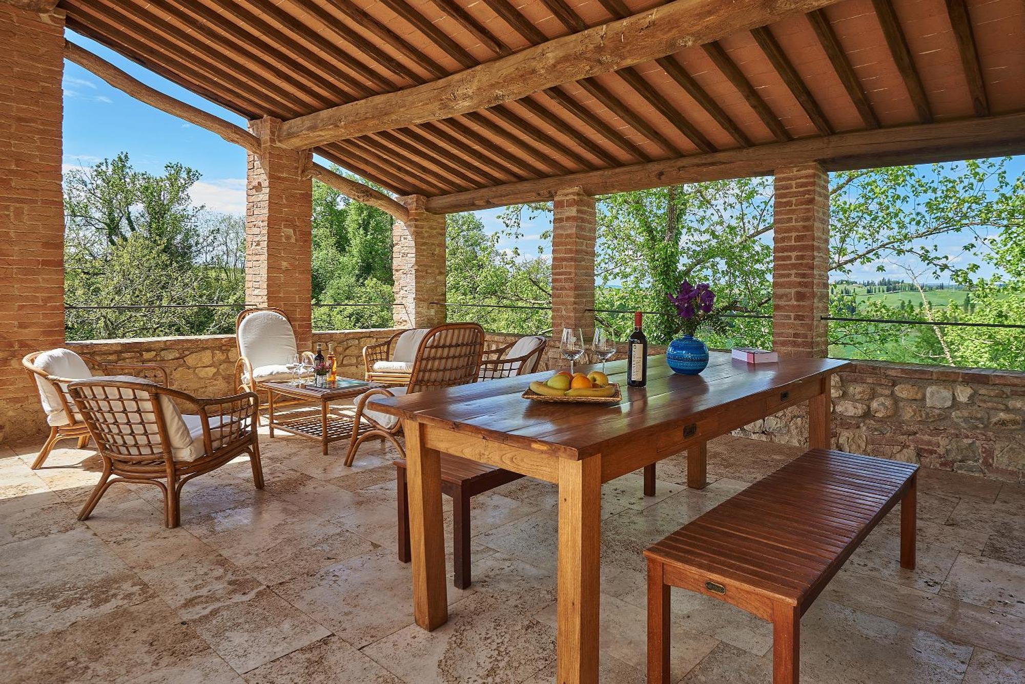 La Gazzara Castell'In Villa Castelnuovo Berardenga Εξωτερικό φωτογραφία