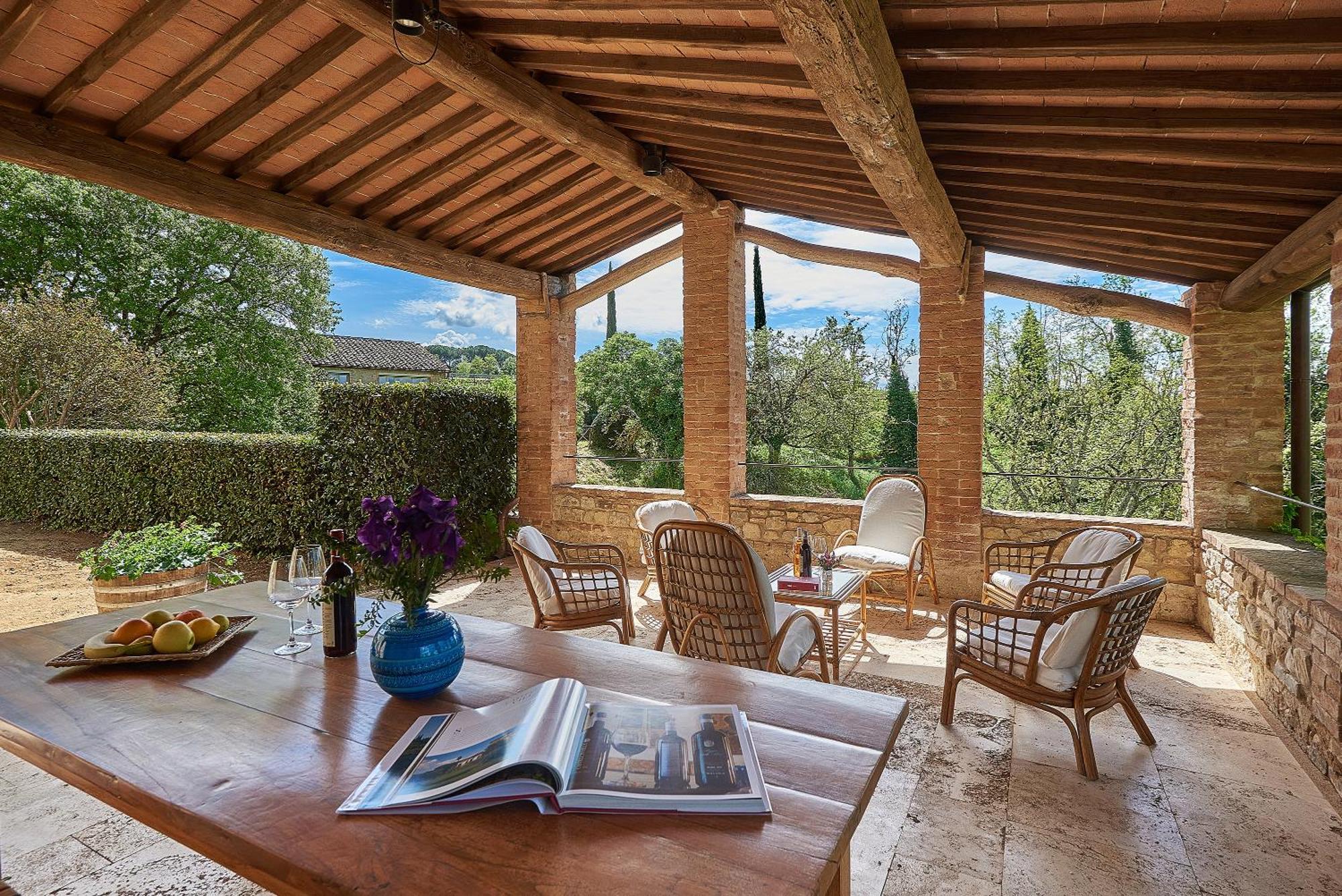 La Gazzara Castell'In Villa Castelnuovo Berardenga Εξωτερικό φωτογραφία