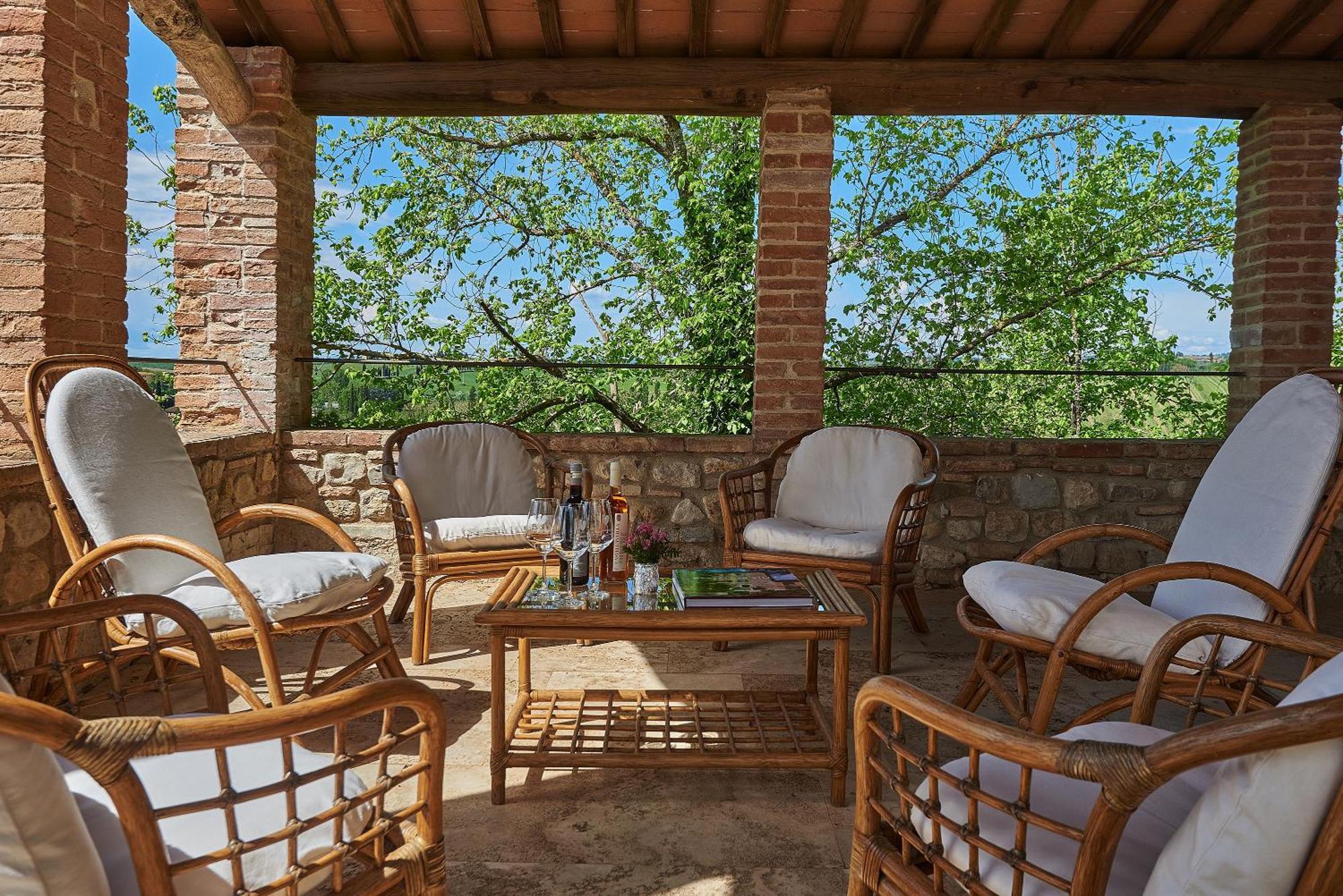 La Gazzara Castell'In Villa Castelnuovo Berardenga Εξωτερικό φωτογραφία